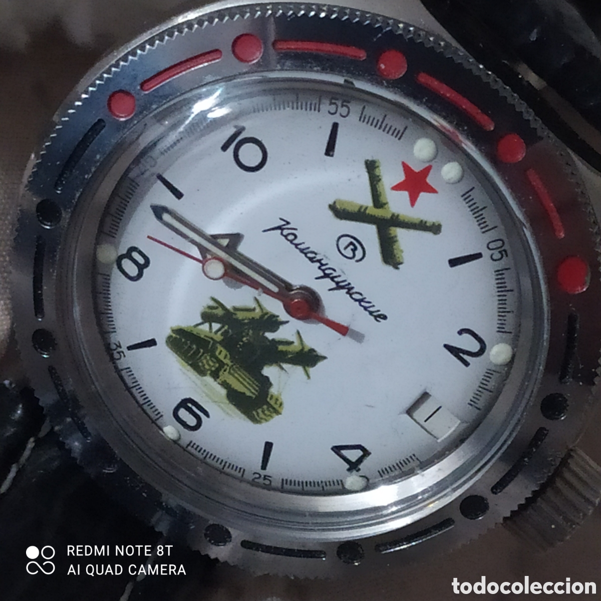 Relojes autom&aacute;ticos: Reloj militar ruso Vostok Amfibia Automatico - Foto 6