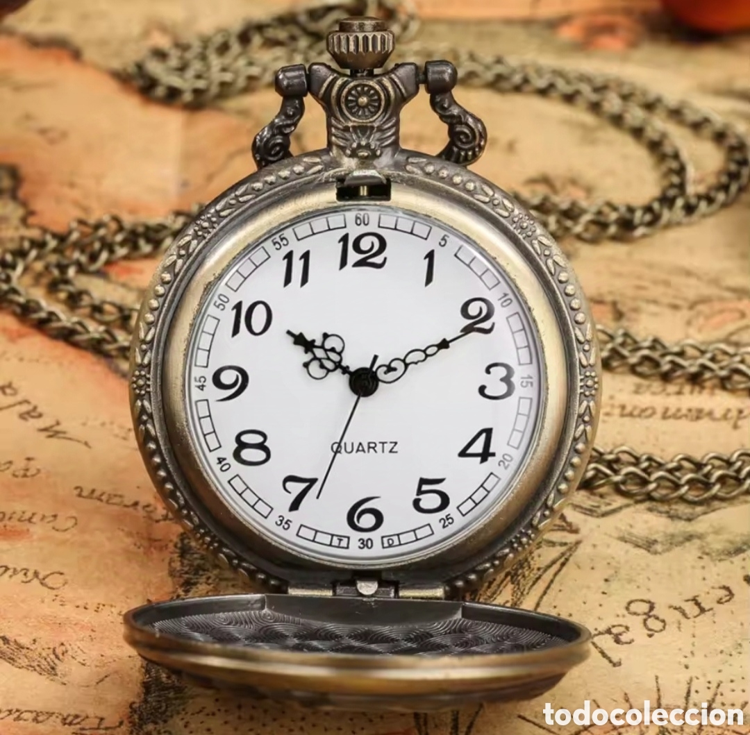 Relojes autom&aacute;ticos: RELOJ DE BOLSILLO LOBO JACK. JUEGO DE TRONOS - Foto 3