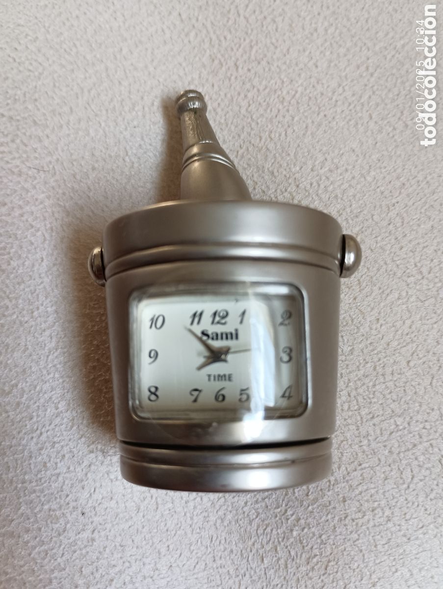 Relojes autom&aacute;ticos: Miniatura botellero reloj - Foto 1