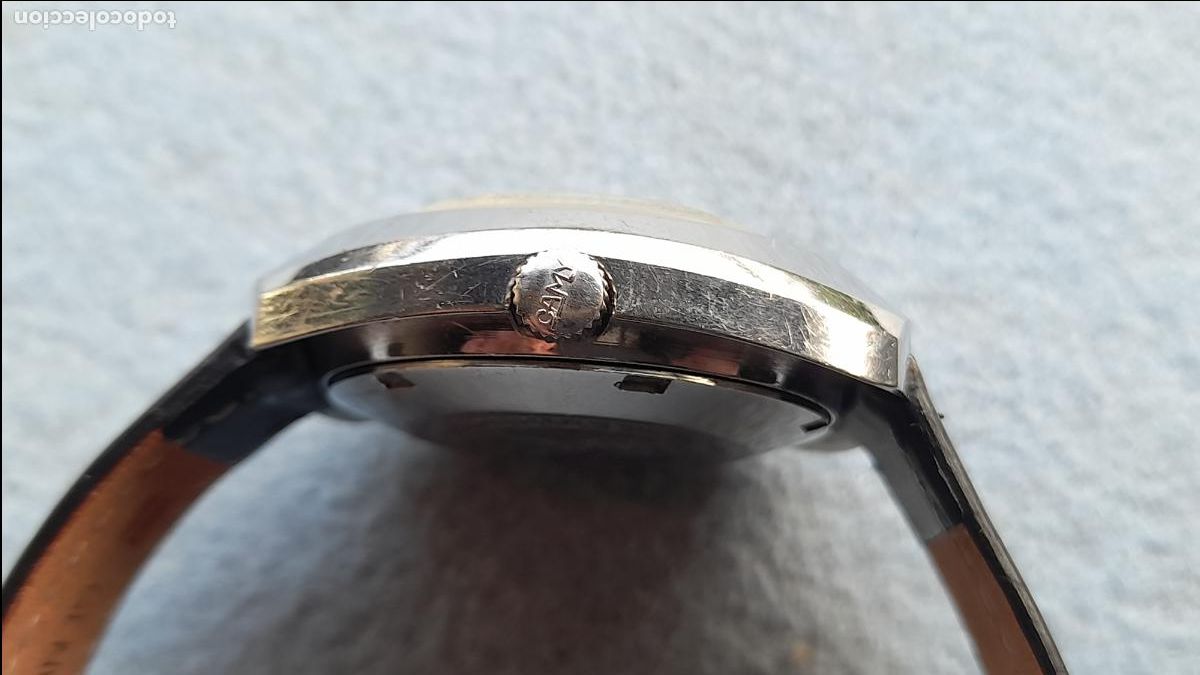 Relojes autom&aacute;ticos: Reloj Marca Camy Geneve Superautom&aacute;tico para Caballero. Funcionando. - Foto 6