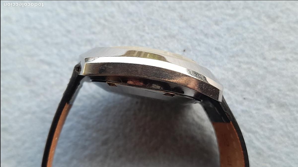 Relojes autom&aacute;ticos: Reloj Marca Camy Geneve Superautom&aacute;tico para Caballero. Funcionando. - Foto 7