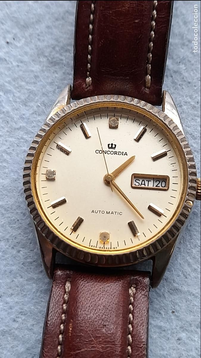 Relojes autom&aacute;ticos: Reloj Marca Concordia. Autom&aacute;tico de Caballero. - Foto 12