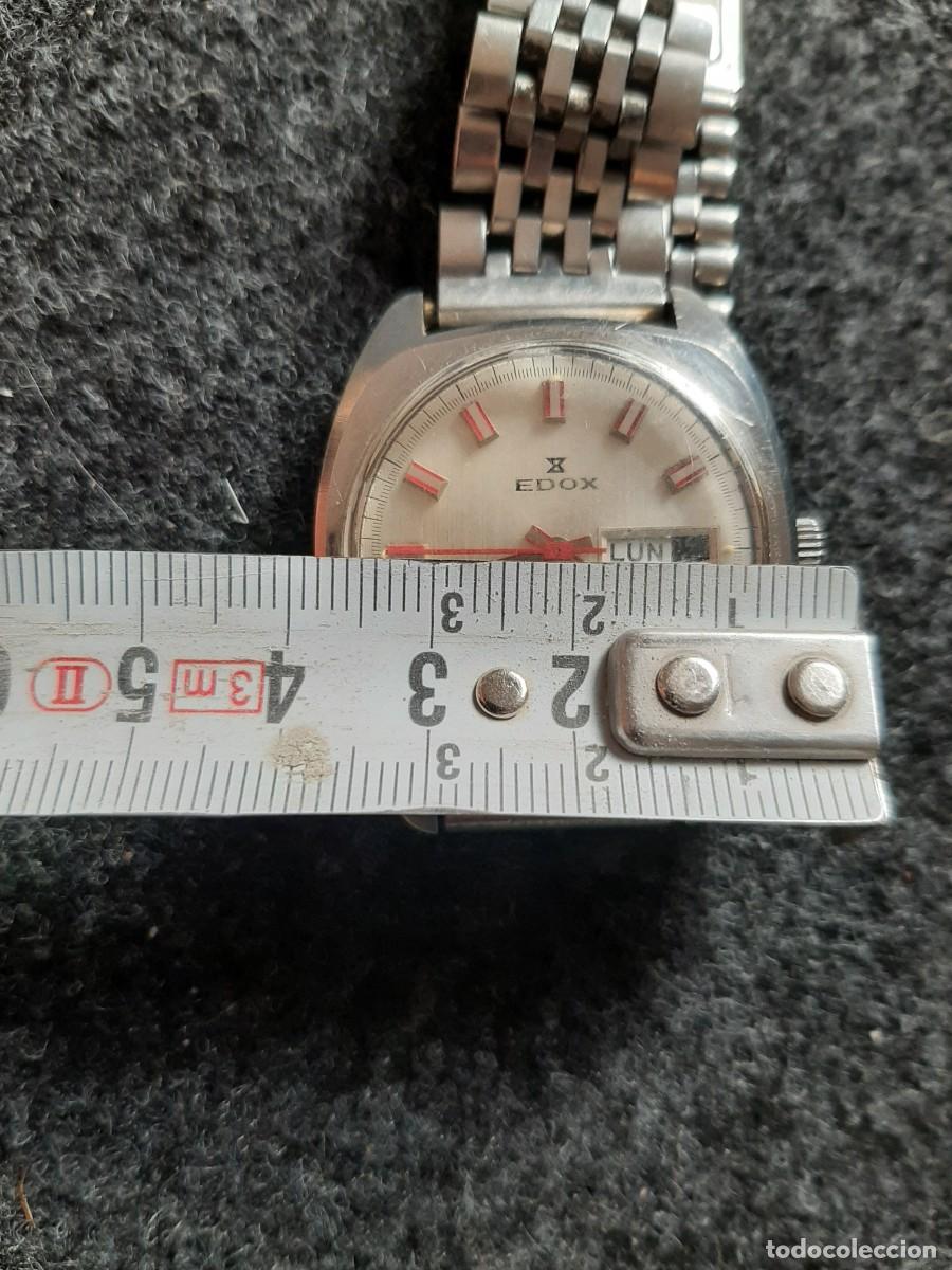 Relojes autom&aacute;ticos: Reloj edox autom&aacute;tico funcionando hombre - Foto 3