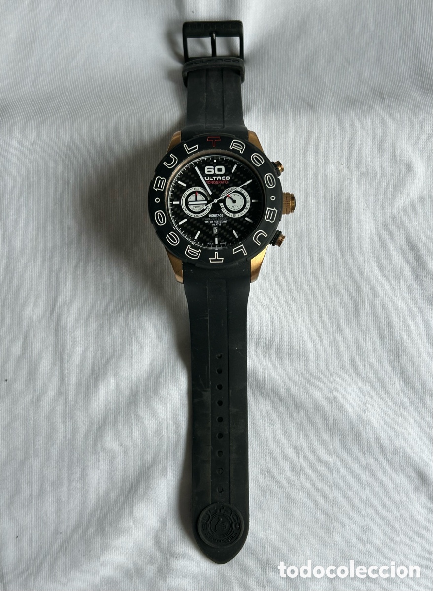 Relojes autom&aacute;ticos: Cron&oacute;grafo Bultaco Heritage H48CG01 - Foto 3