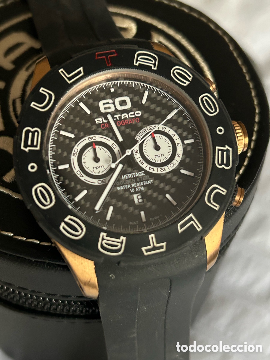 Relojes autom&aacute;ticos: Cron&oacute;grafo Bultaco Heritage H48CG01 - Foto 1