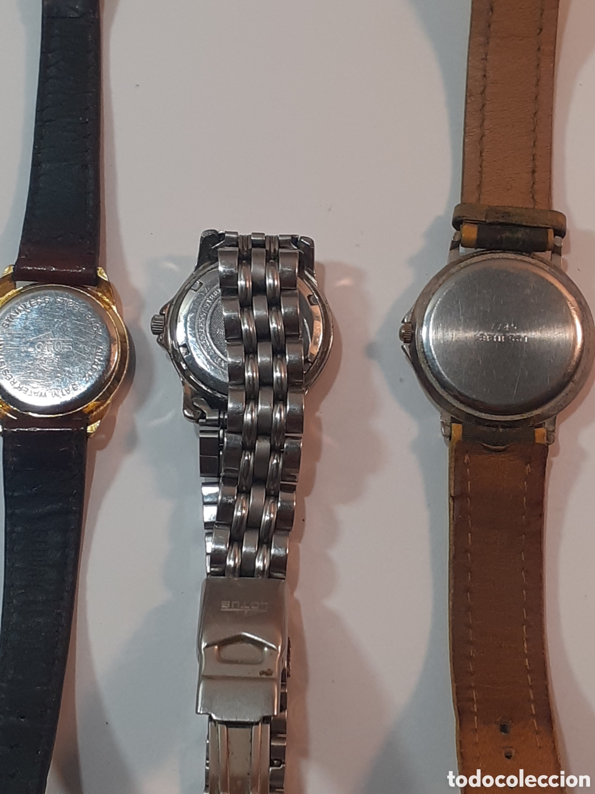 Relojes autom&aacute;ticos: Tres relojes Lotus. De Mujer. - Foto 5