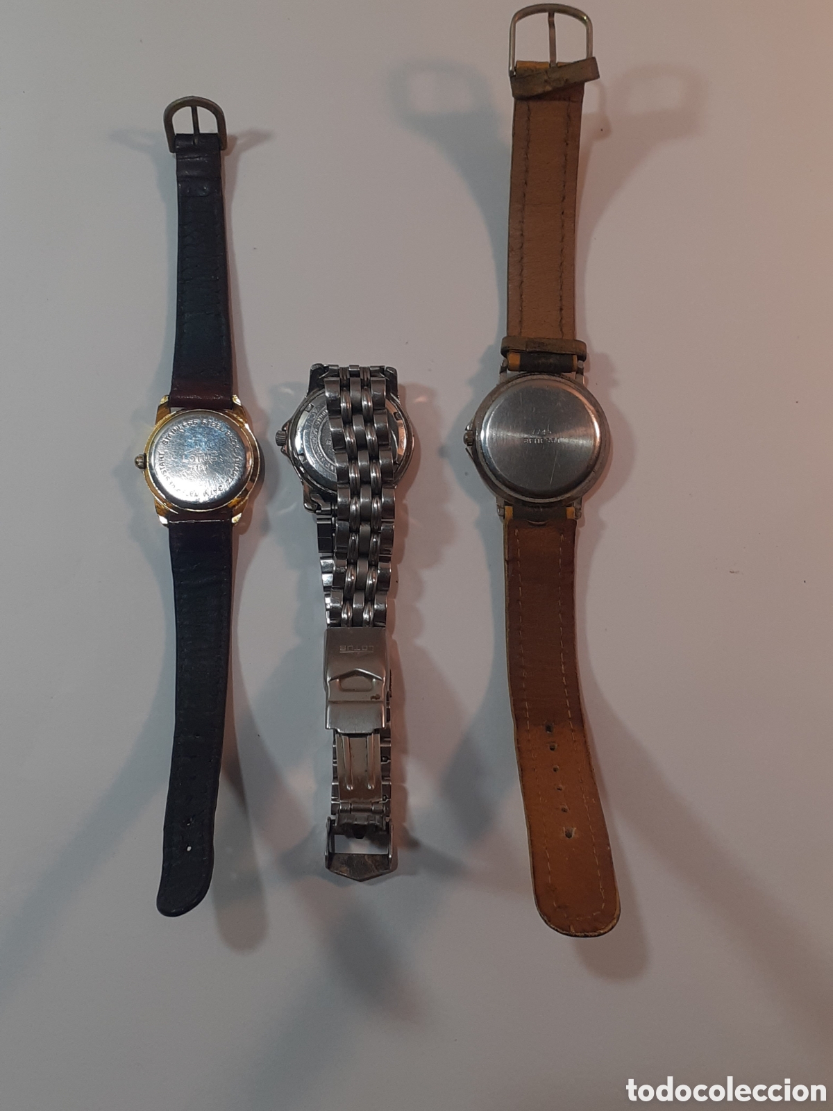 Relojes autom&aacute;ticos: Tres relojes Lotus. De Mujer. - Foto 6