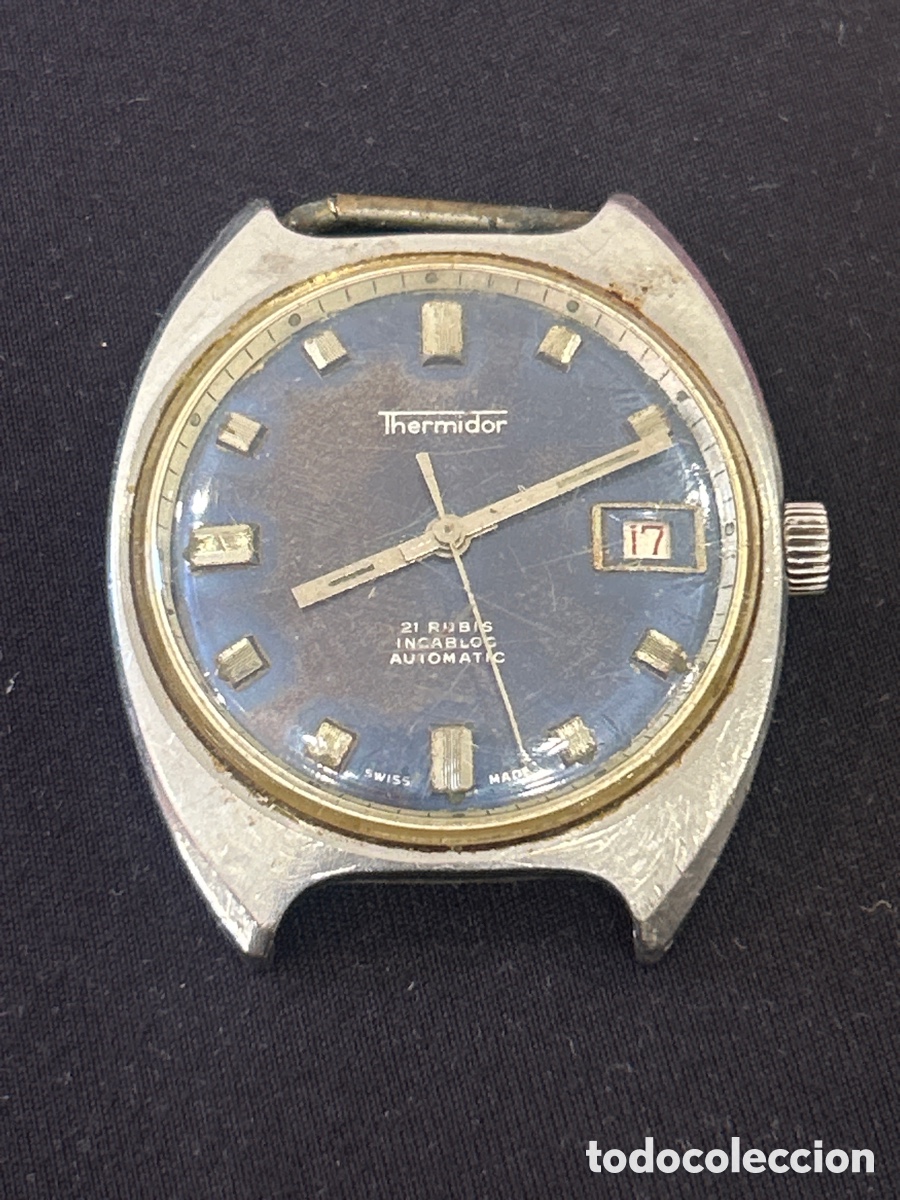Relojes autom&aacute;ticos: RELOJ AUTOM&Aacute;TICO THERMIDOR 21 RUBIS INCABLOC AUTOMATIC - Foto 1