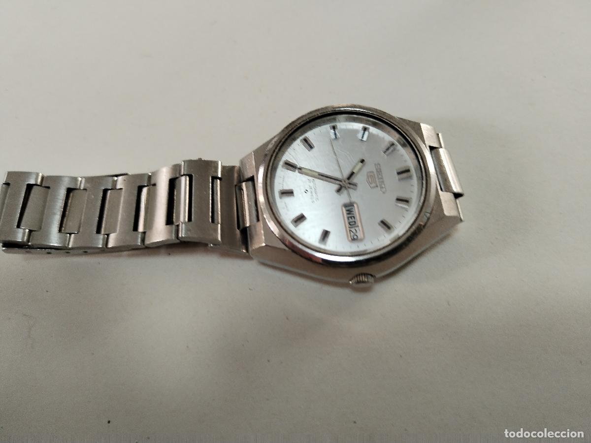 Relojes autom&aacute;ticos: vintage reloj automatico seiko5 - Foto 5