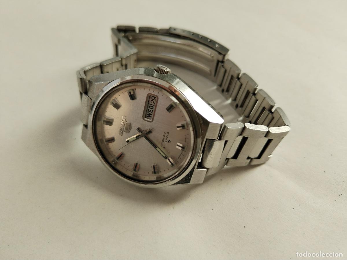 Relojes autom&aacute;ticos: vintage reloj automatico seiko5 - Foto 8