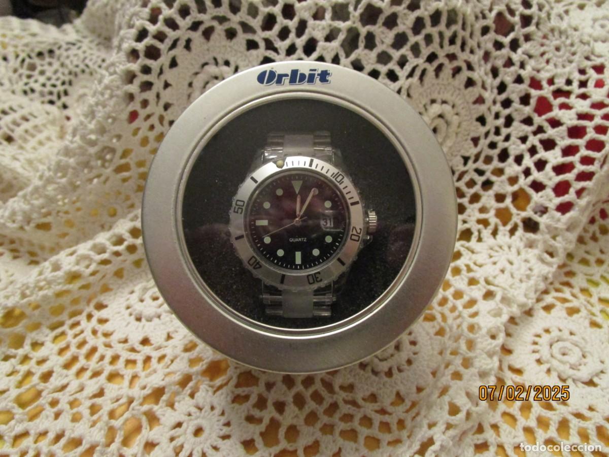 Relojes autom&aacute;ticos: MODERNO RELOJ DE PULSERA ORBIT CON CAJA ORIGINAL - Foto 1