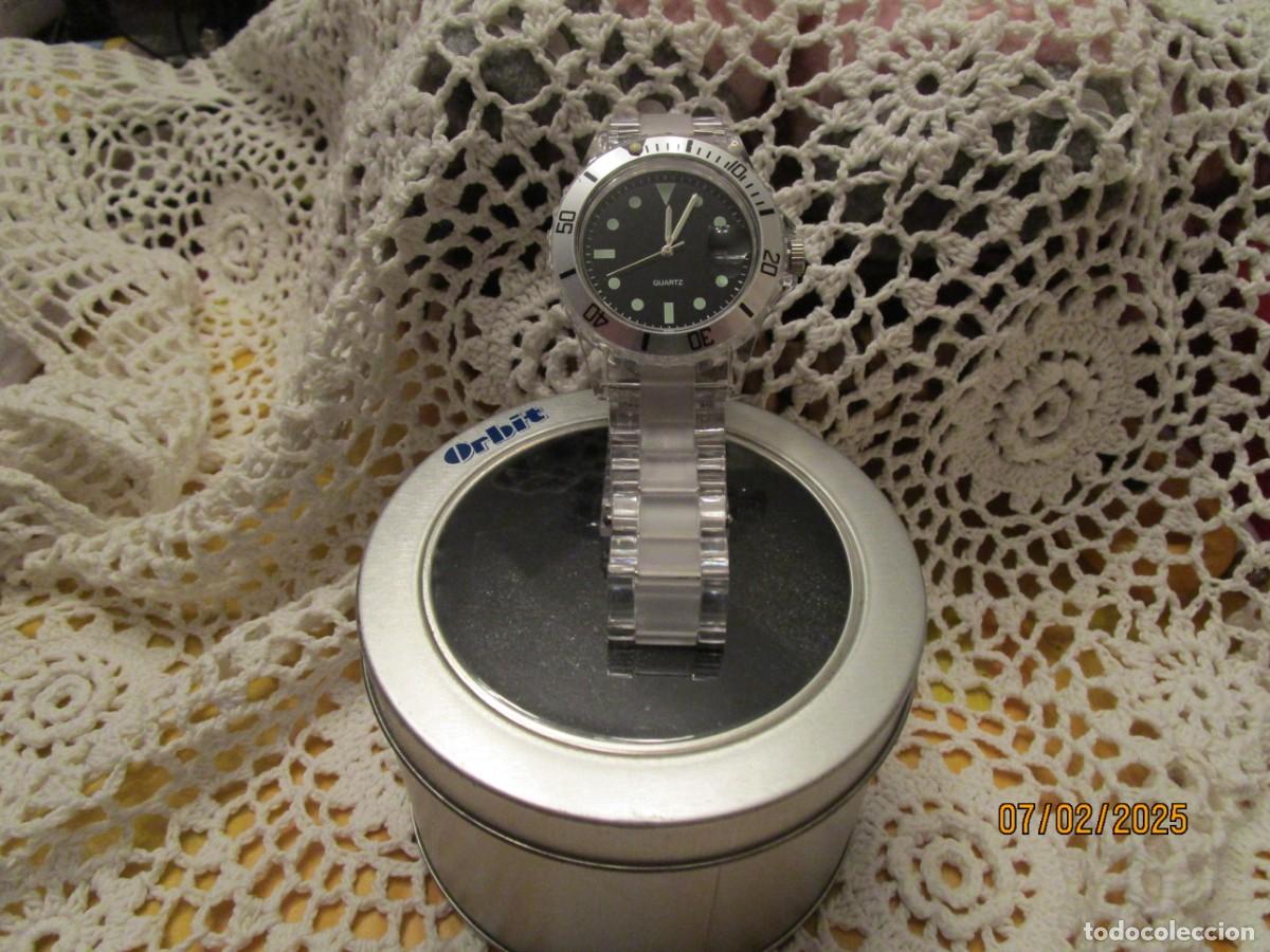 Relojes autom&aacute;ticos: MODERNO RELOJ DE PULSERA ORBIT CON CAJA ORIGINAL - Foto 3