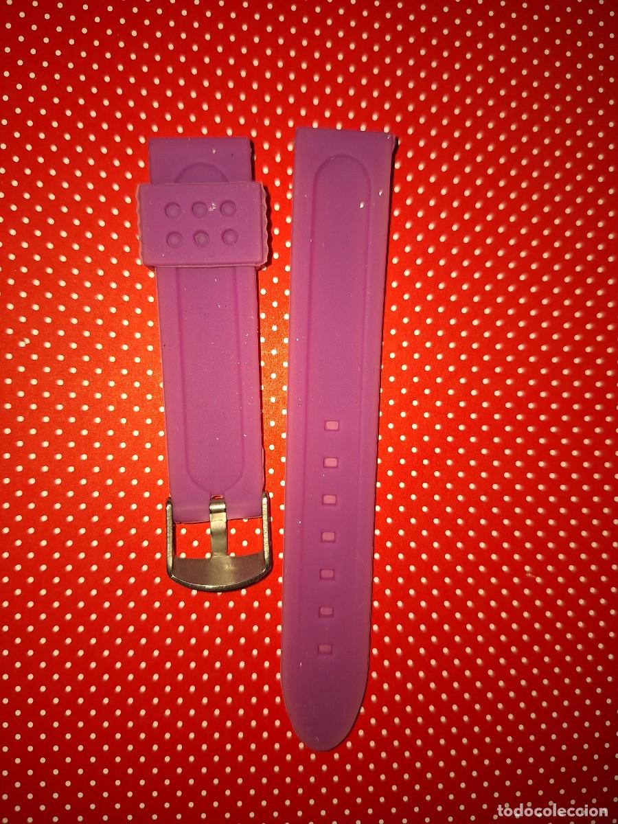 Relojes autom&aacute;ticos: CORREA DE CAUCHO PARA RELOJ DE SE&Ntilde;ORA, NUEVA. - Foto 2