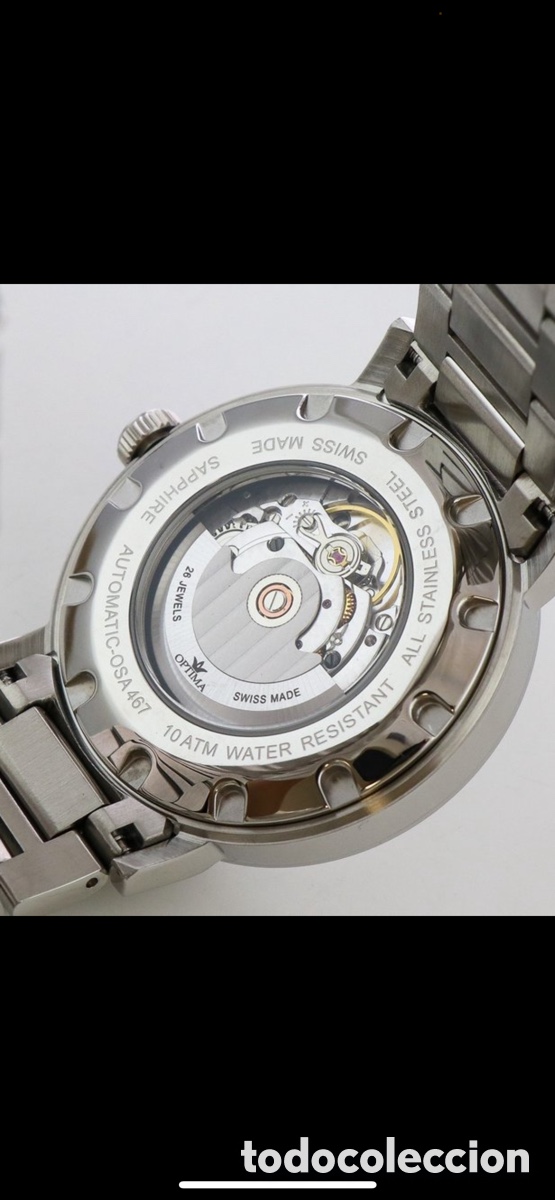 Relojes autom&aacute;ticos: RELOJ PULSERA HOMBRE OPTIMA ORTILLA - Foto 4