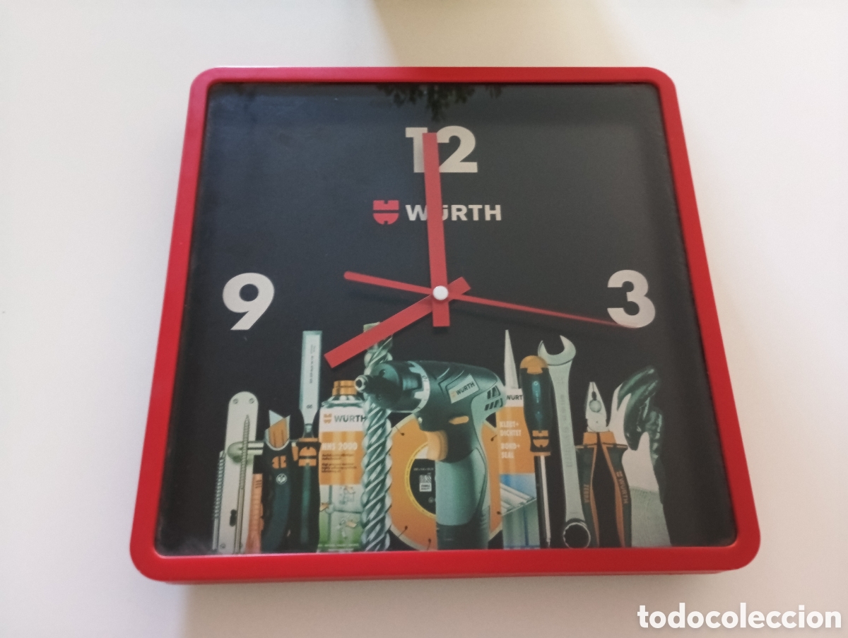 Relojes autom&aacute;ticos: reloj publicitario herramientas wurth - Foto 1
