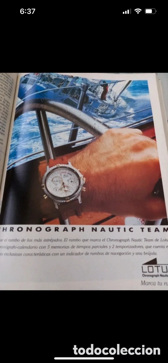 Relojes autom&aacute;ticos: Reloj Lotus Super Crono - Foto 4