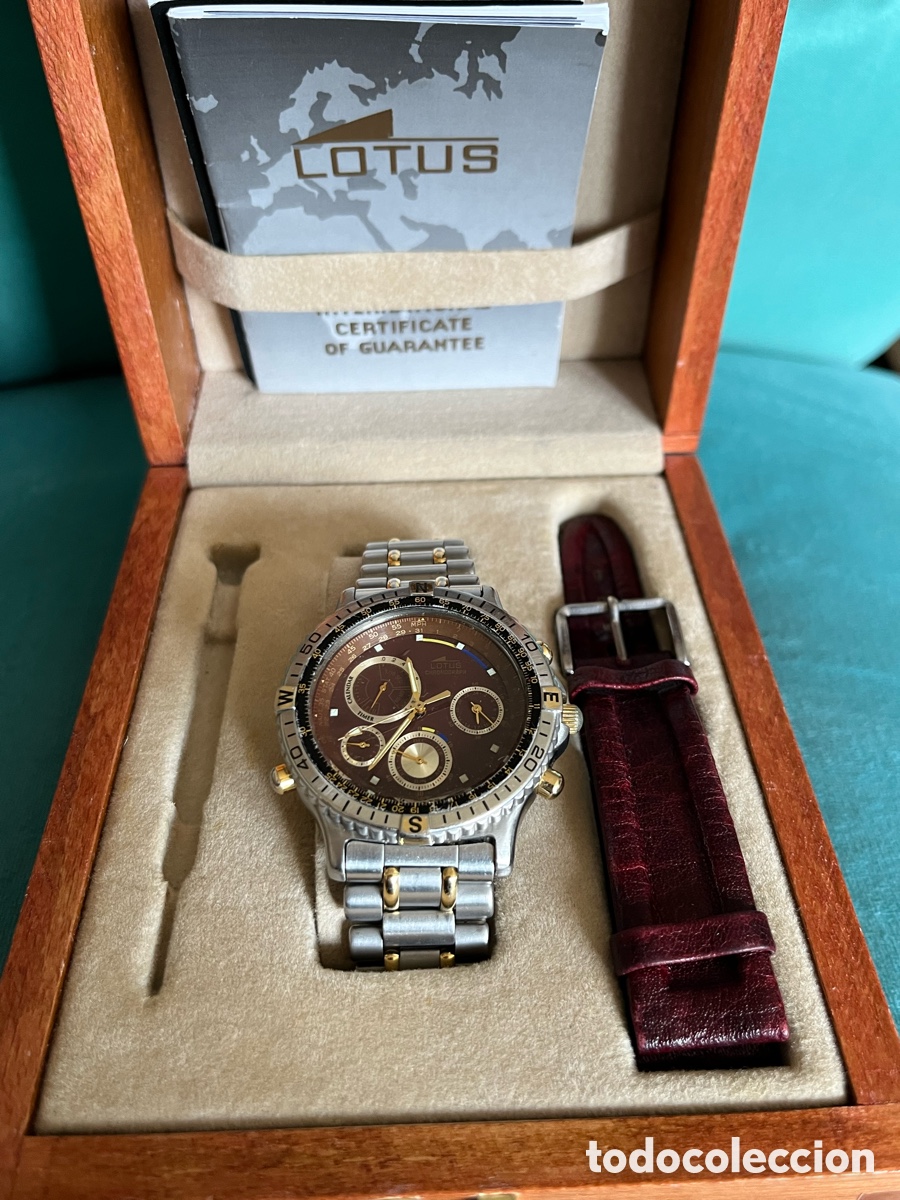 Relojes autom&aacute;ticos: Lotus super crono miyota - Foto 2