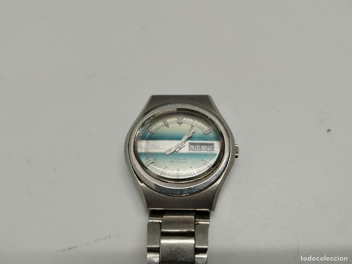 Relojes autom&aacute;ticos: antiguo reloj yppon automatic - Foto 10