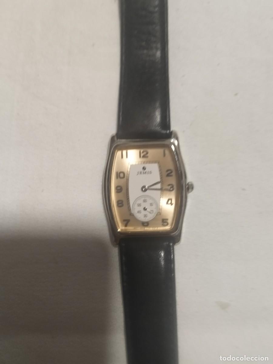 Relojes autom&aacute;ticos: Reloj jemis antiguo correa material - Foto 2
