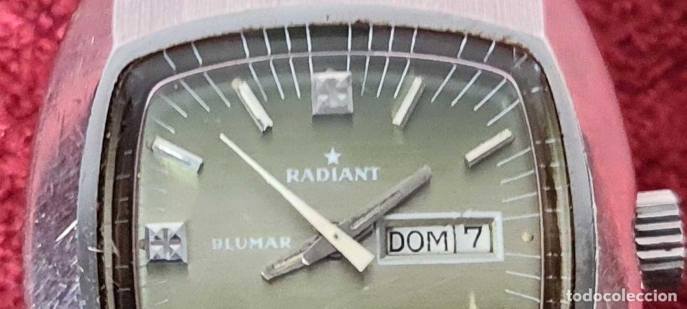 Relojes autom&aacute;ticos: RELOJ DE PULSERA RADIANT BLUMAR. AUTOMATICO. ACERO INOXIDABLE. CIRCA 1970. - Foto 2