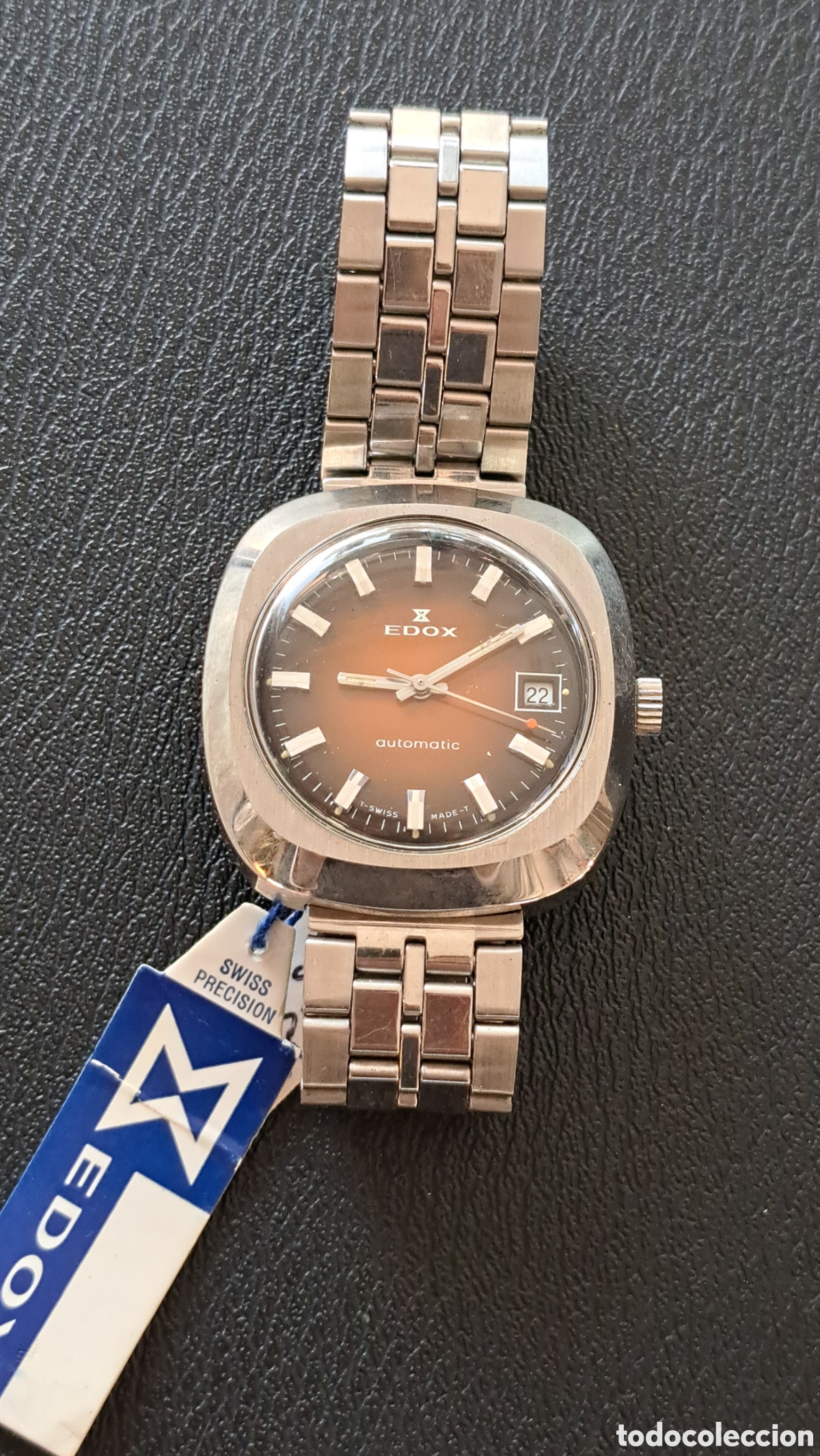 Relojes autom&aacute;ticos: Impresionante reloj autom&aacute;tico Edox - Foto 3