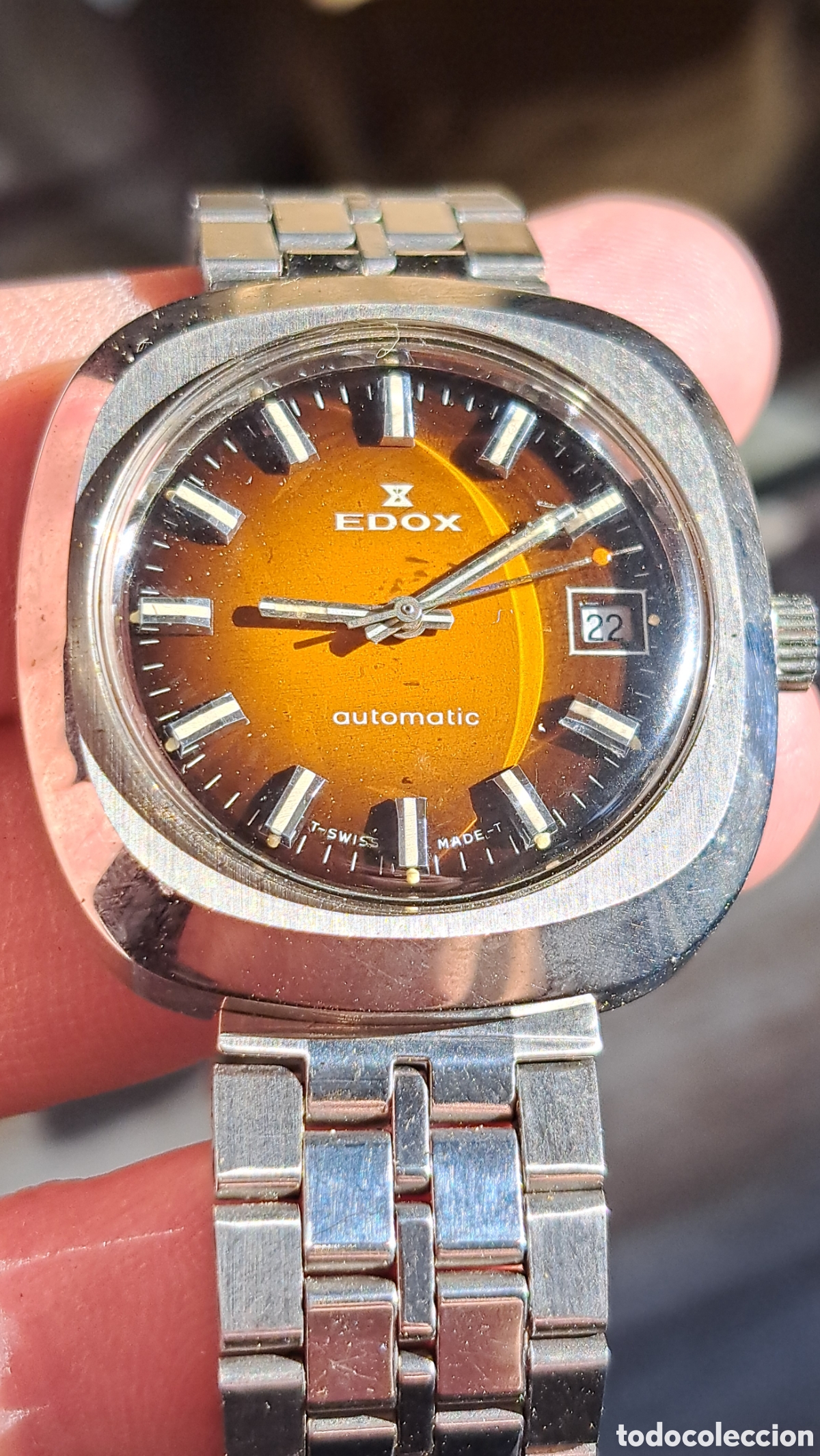 Relojes autom&aacute;ticos: Impresionante reloj autom&aacute;tico Edox - Foto 1