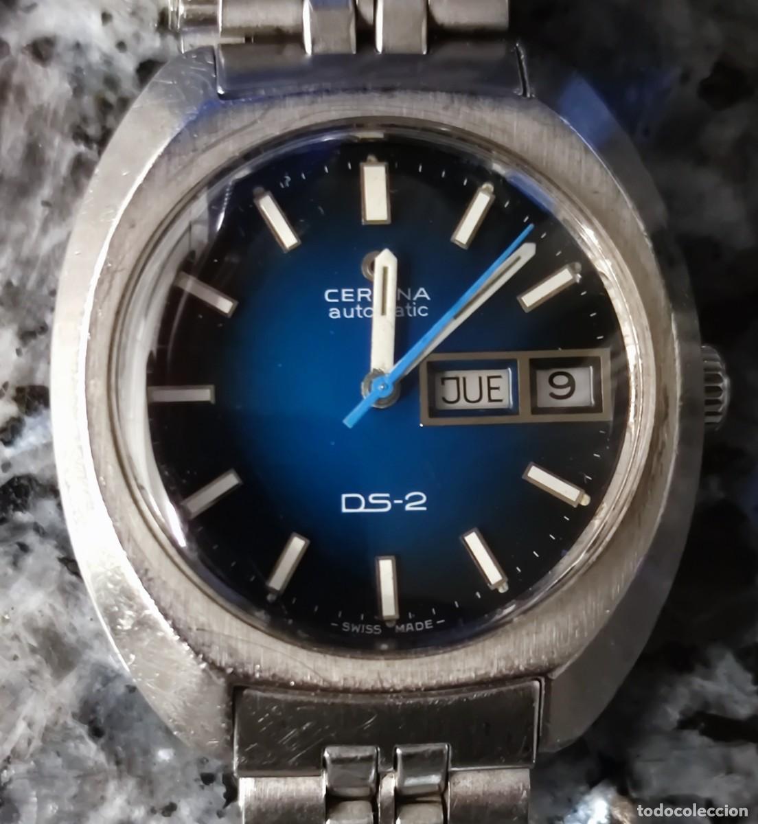 Relojes autom&aacute;ticos: Certina DS-2, preciosa esfera azul. - Foto 1