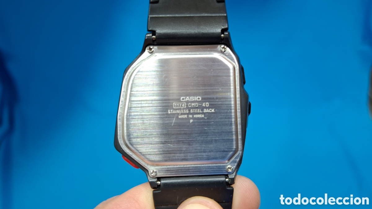Relojes autom&aacute;ticos: RELOJ CASIO WRIST REMOTE CONTROLLER CONTROL REMOTO MANDO TV . CMD - 40 FUNCIONA - Foto 7