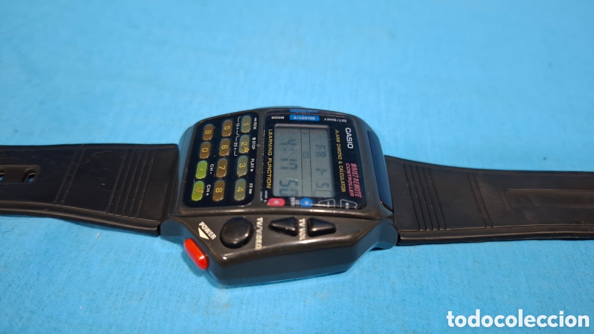 Relojes autom&aacute;ticos: RELOJ CASIO WRIST REMOTE CONTROLLER CONTROL REMOTO MANDO TV . CMD - 40 FUNCIONA - Foto 10