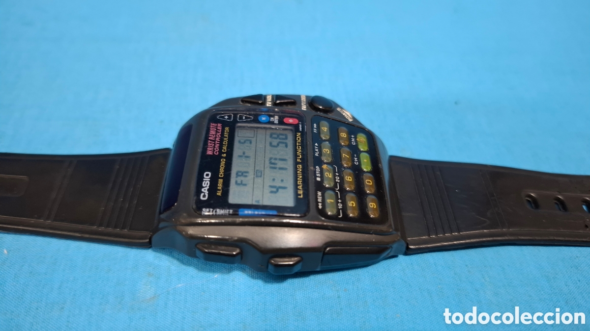 Relojes autom&aacute;ticos: RELOJ CASIO WRIST REMOTE CONTROLLER CONTROL REMOTO MANDO TV . CMD - 40 FUNCIONA - Foto 11