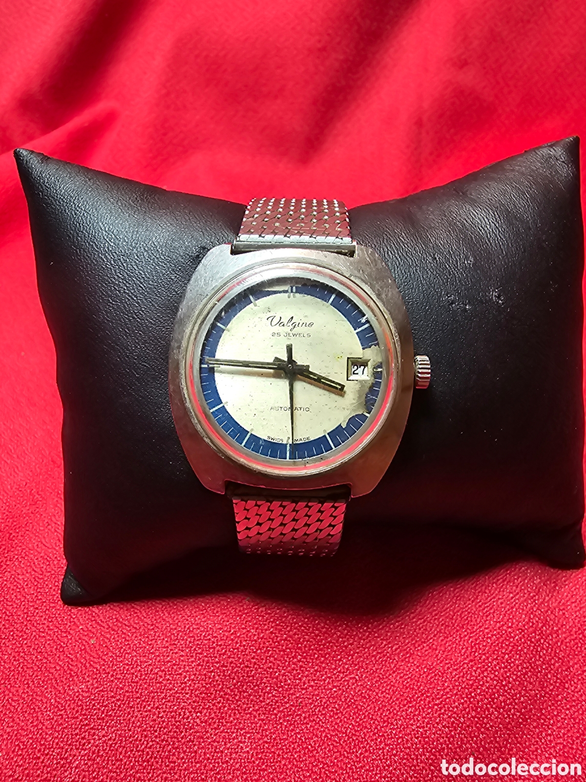 Relojes autom&aacute;ticos: ANTIGUO RELOJ AUTOMATICO VALGINE - Foto 2