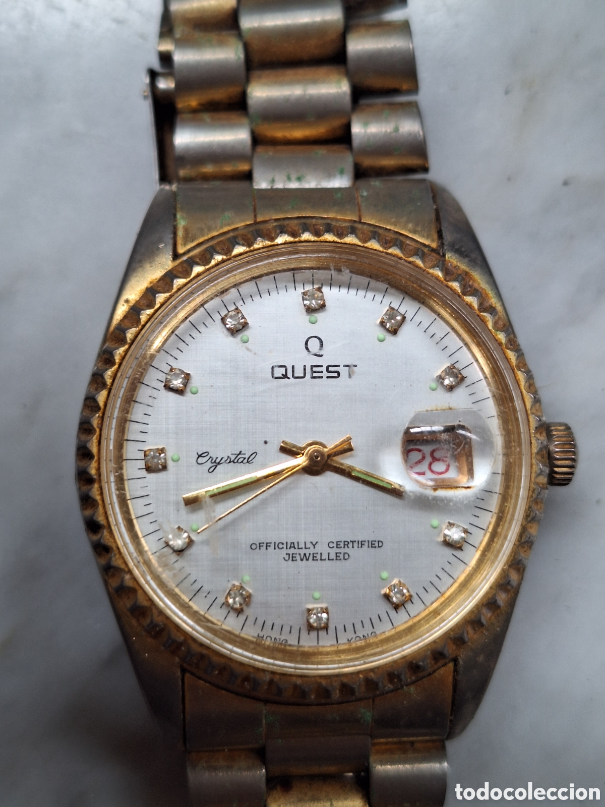 Relojes autom&aacute;ticos: Reloj marca QUEST automatico - Foto 3
