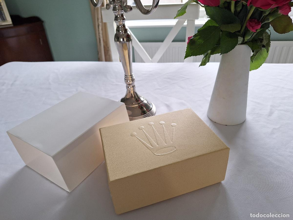 Relojes autom&aacute;ticos: Used, empty, modern rolex watch boxes - Foto 4