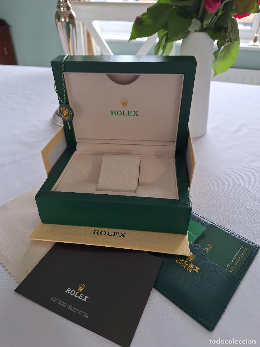 Relojes autom&aacute;ticos: Used, empty, modern rolex watch boxes - Foto 5