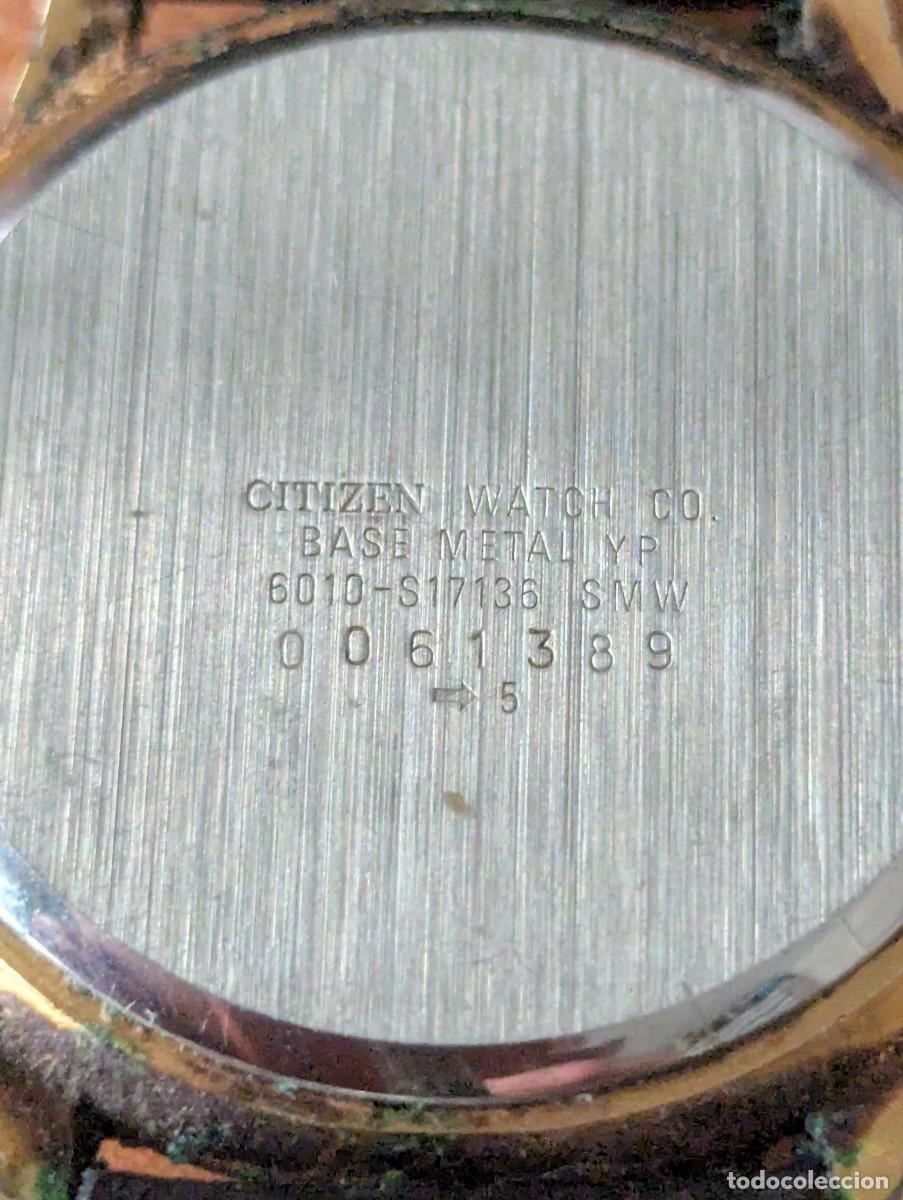 Relojes autom&aacute;ticos: RELOJ CITIZEN 6010 S1735 DORADO - Foto 2