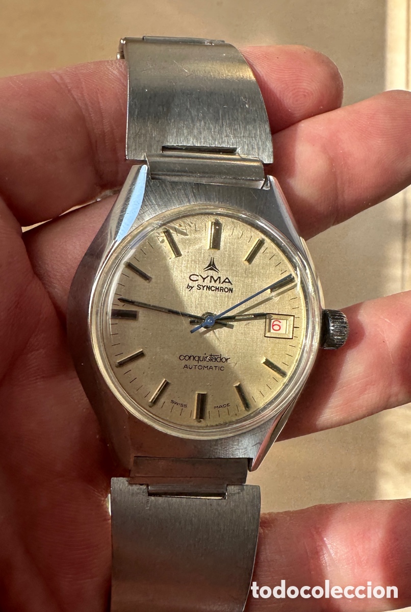 Relojes autom&aacute;ticos: Reloj Cyma by Synchron Conquistador autom&aacute;tico - Foto 2