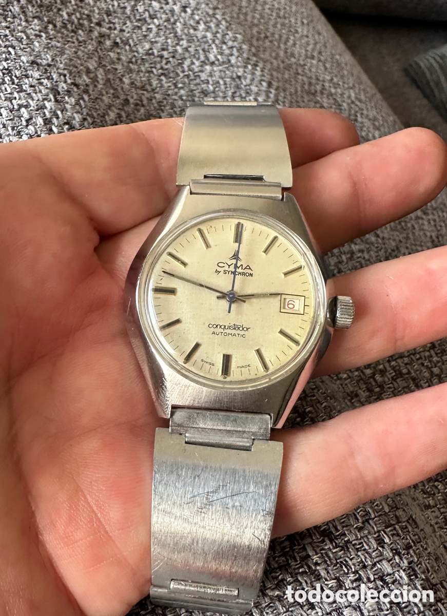 Relojes autom&aacute;ticos: Reloj Cyma by Synchron Conquistador autom&aacute;tico - Foto 5