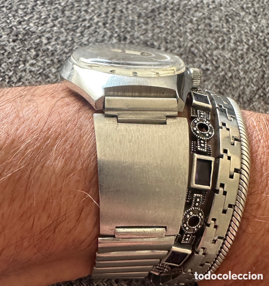 Relojes autom&aacute;ticos: Reloj Cyma by Synchron Conquistador autom&aacute;tico - Foto 7