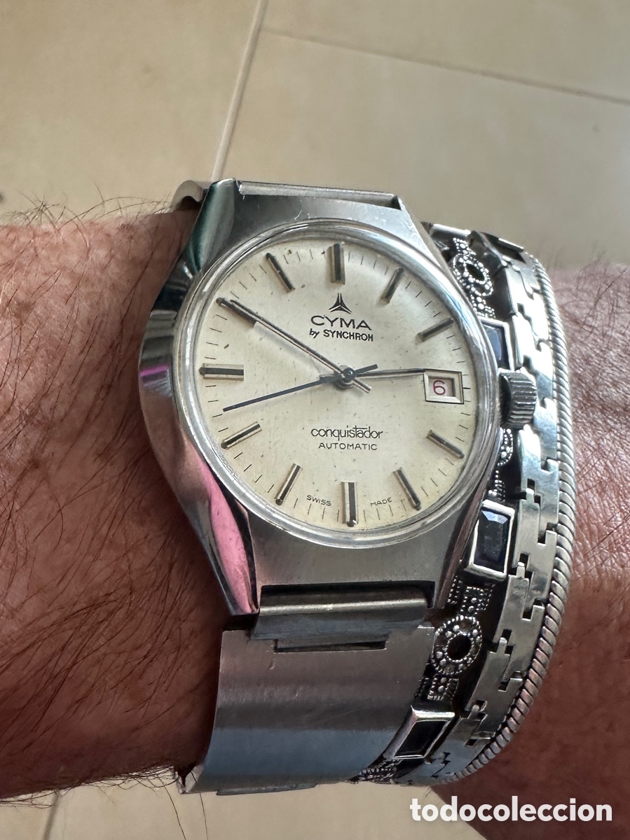 Relojes autom&aacute;ticos: Reloj Cyma by Synchron Conquistador autom&aacute;tico - Foto 10