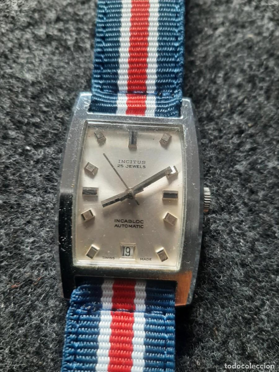 Relojes autom&aacute;ticos: reloj incitus automatico funcionando - Foto 5