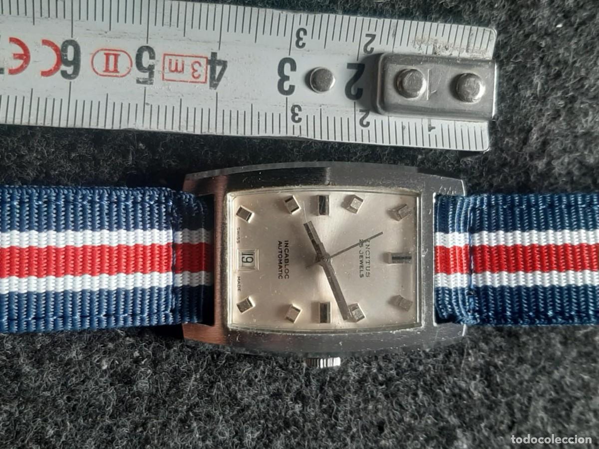 Relojes autom&aacute;ticos: reloj incitus automatico funcionando - Foto 6