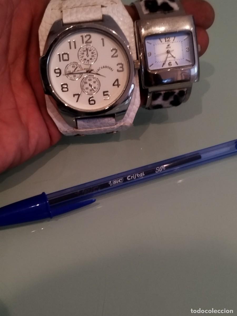 Relojes autom&aacute;ticos: Dos relojes de pulsera de mujer. Sin probar. - Foto 1