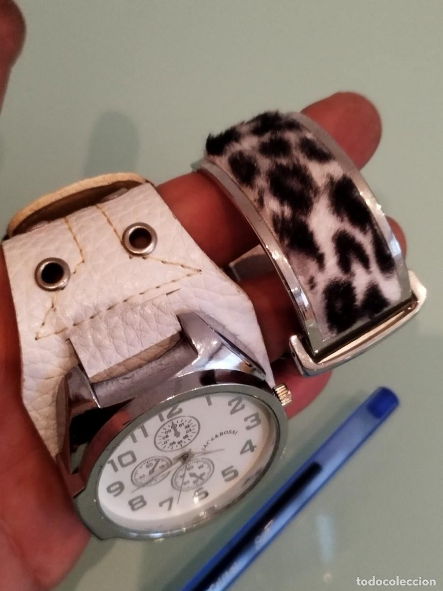 Relojes autom&aacute;ticos: Dos relojes de pulsera de mujer. Sin probar. - Foto 5