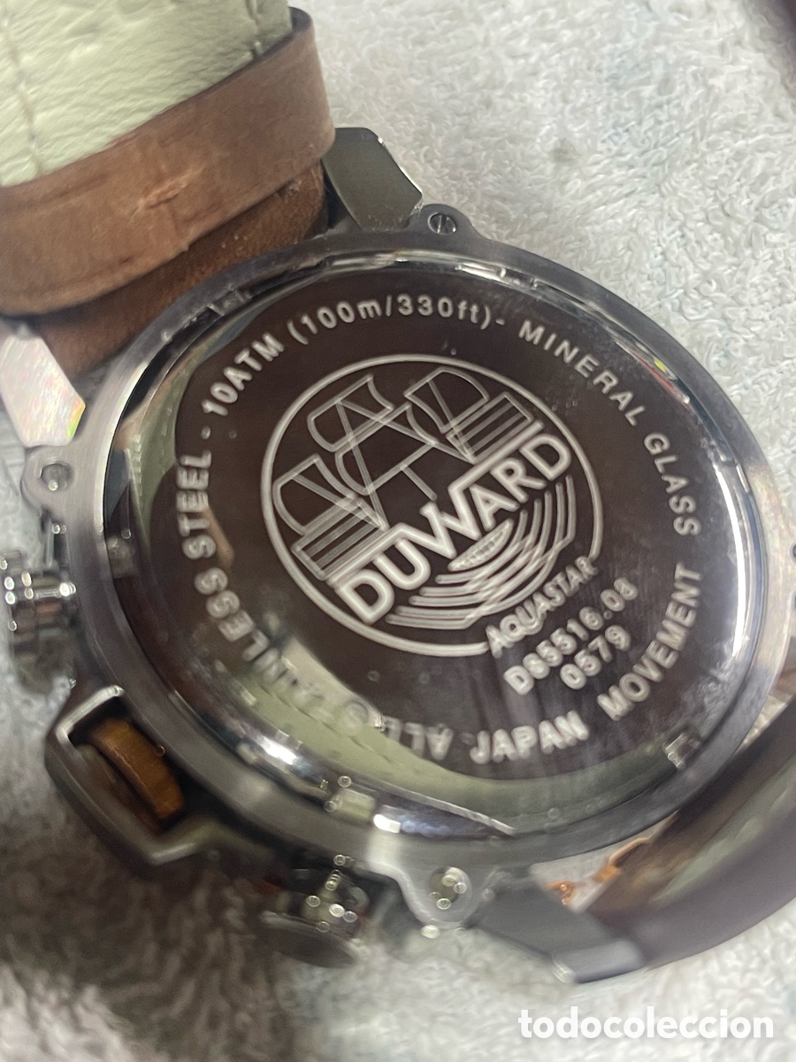 Relojes autom&aacute;ticos: Reloj Duward Aquastar marr&oacute;n - Foto 2