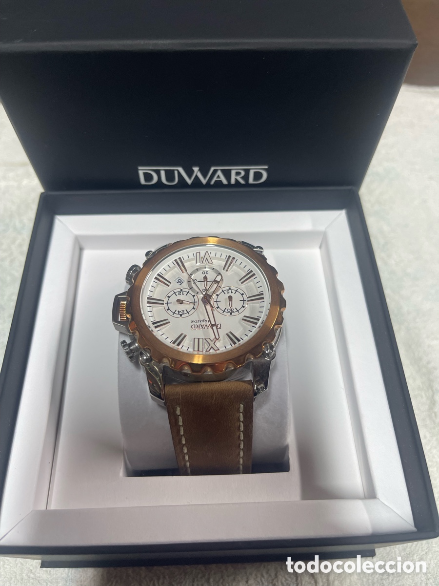 Relojes autom&aacute;ticos: Reloj Duward Aquastar marr&oacute;n - Foto 1