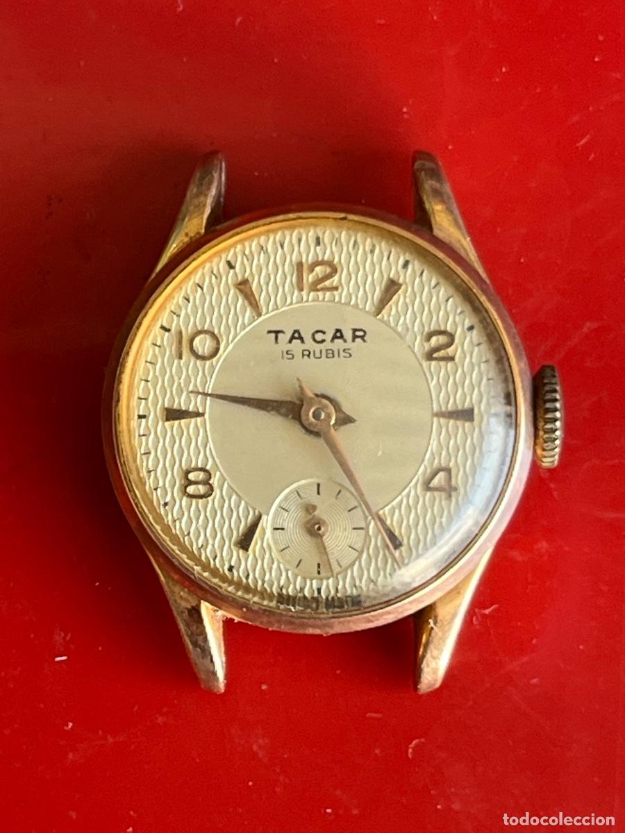 Relojes autom&aacute;ticos: RELOJ DE MUJER AUTOM&Aacute;TICO TACAR 15 RUBIS 1950&rsquo;S - Foto 1