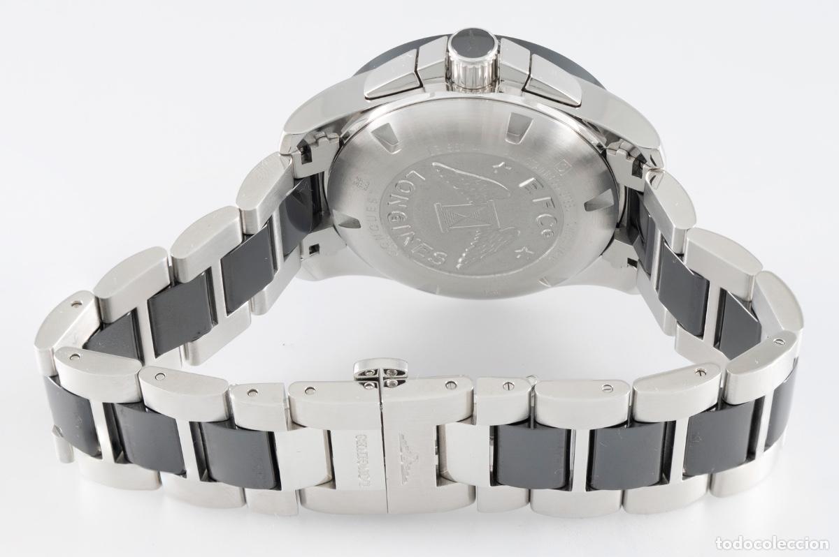 Relojes autom&aacute;ticos: Longines Conquest Ceramic Automatic Chronograph Ref: L3.661.4.56.7 - Foto 9