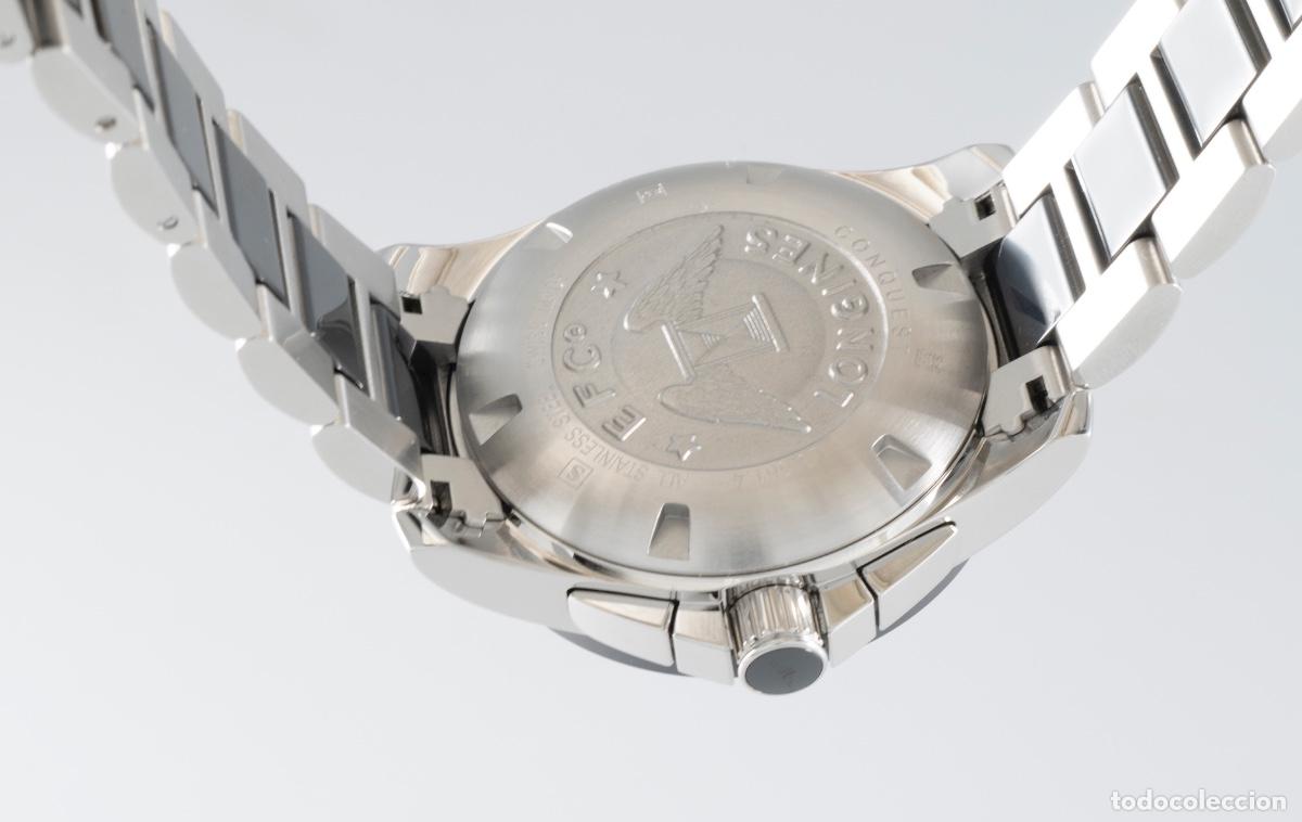 Relojes autom&aacute;ticos: Longines Conquest Ceramic Automatic Chronograph Ref: L3.661.4.56.7 - Foto 10
