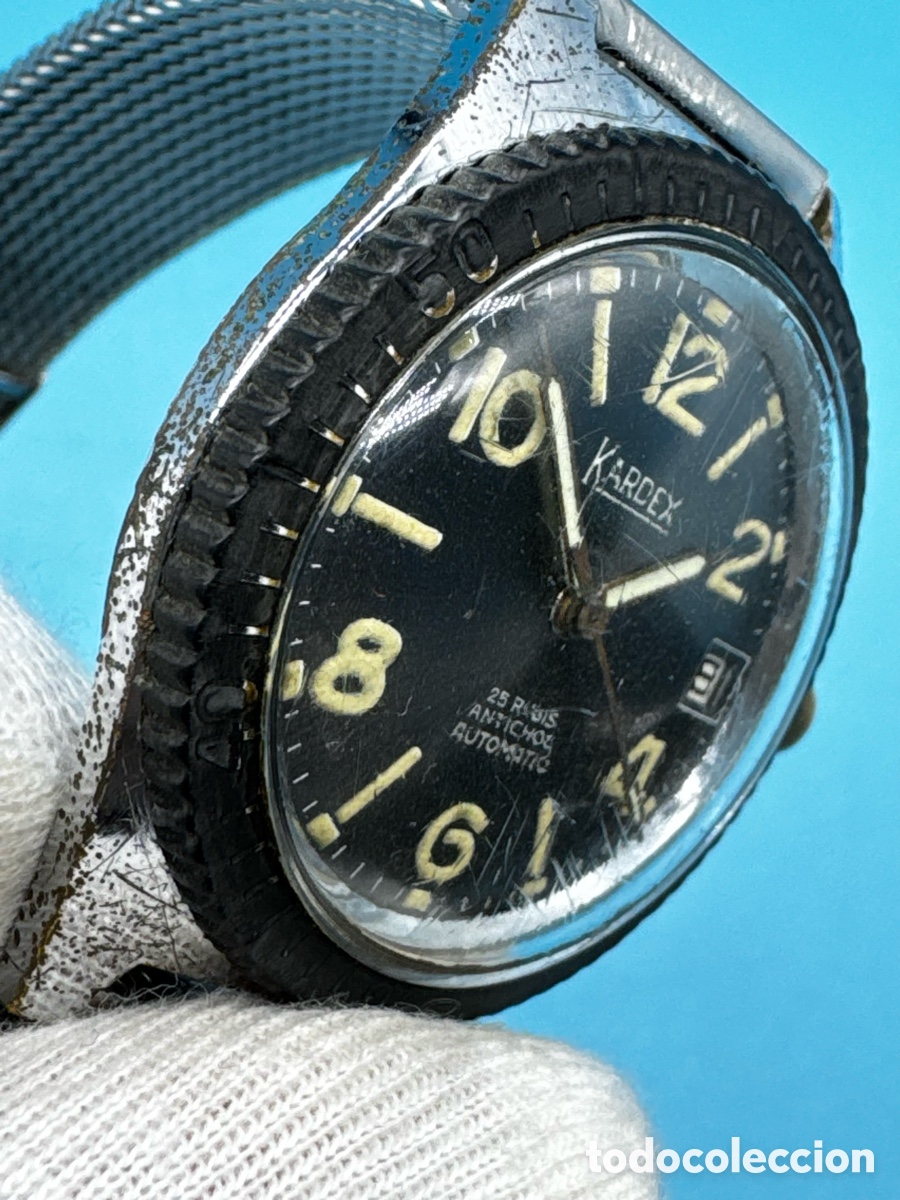 Relojes autom&aacute;ticos: reloj de buceo KARDEX,a&ntilde;os 60&ndash;70,relacion longines omega seiko duward cyma