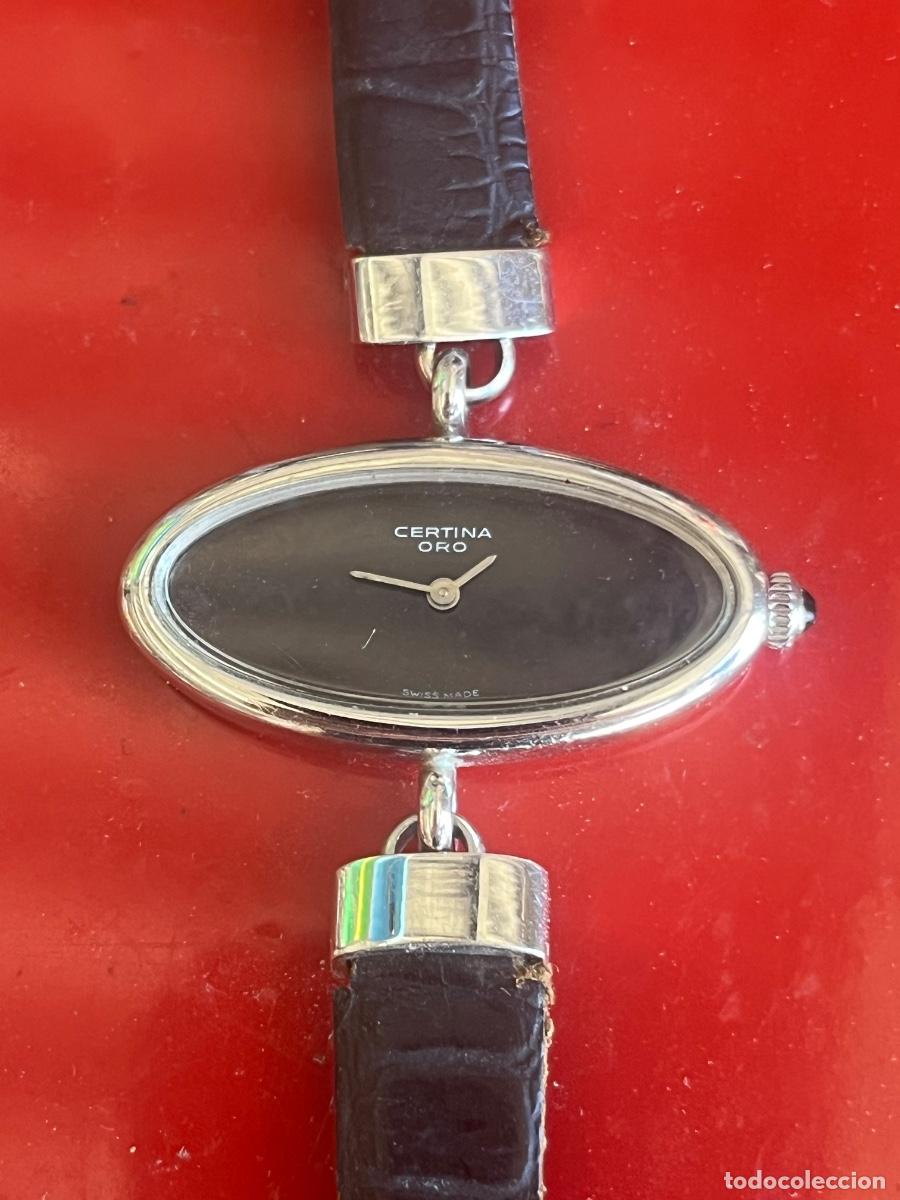 Relojes autom&aacute;ticos: RELOJ AUTOM&Aacute;TICO DE MUJER CERTINA ORO 1970&rsquo;S. FUNCIONANDO - Foto 1